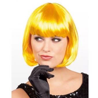 Peruca Sintética Chanel Amarela