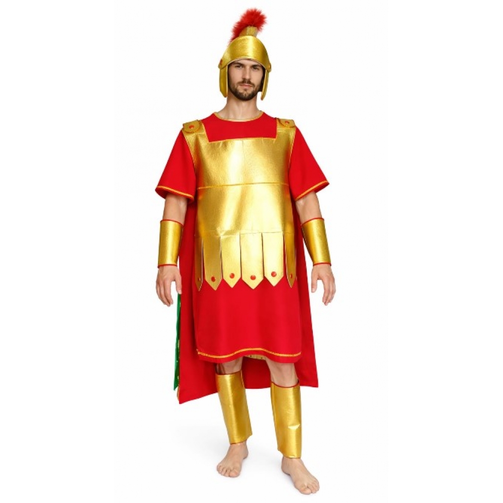 Fantasia Soldado Romano Medieval Adulto - Fantasias Adultos