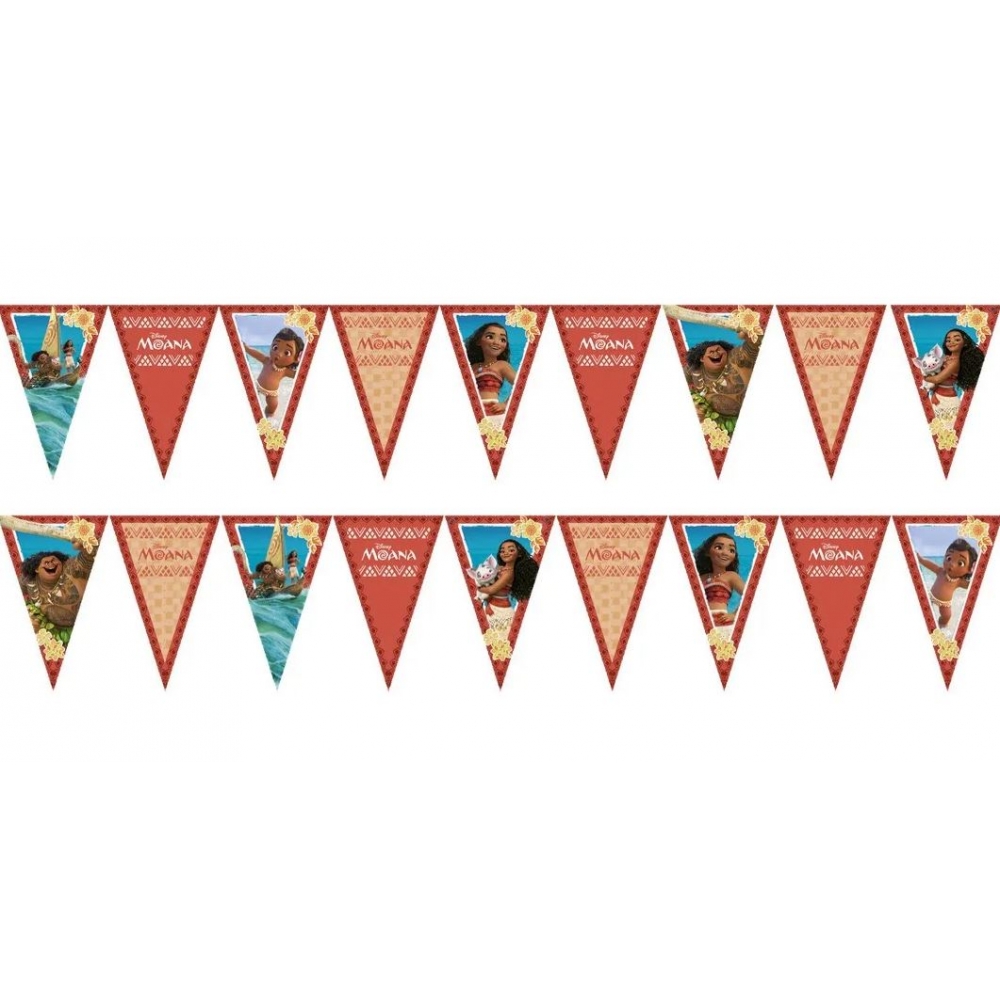 Faixa Decorativa Moana Regina Festas - Temas Infantis