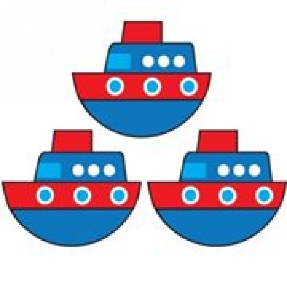 Micro Painel Barco Marinheiro c/3 Grintoy - Temas Infantis