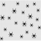 Decoração de Pendurar Aranhas Halloween c/20 Regina - Halloween