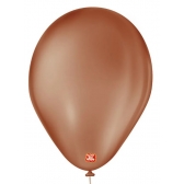 Balão 7 Liso Café Brasil c/50 São Roque - Balões