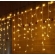 Pisca Cascata 200 Led 5 Metros 110V Branco Quente Fio Branco - Natal