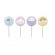 Toppers Para Doces e Salgados Chuva de Amor c/8 Junco - Temas Infantis