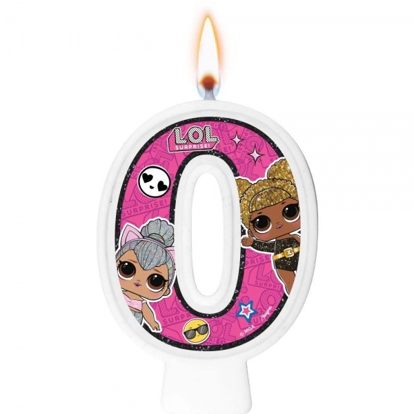 Vela Numeral Lol Surprise Regina Festas - Temas Infantis
