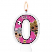 Vela Numeral Lol Surprise Regina Festas - Temas Infantis