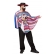 Fantasia Poncho Mexicano Mariachi Adulto Super - Fantasias Adultos