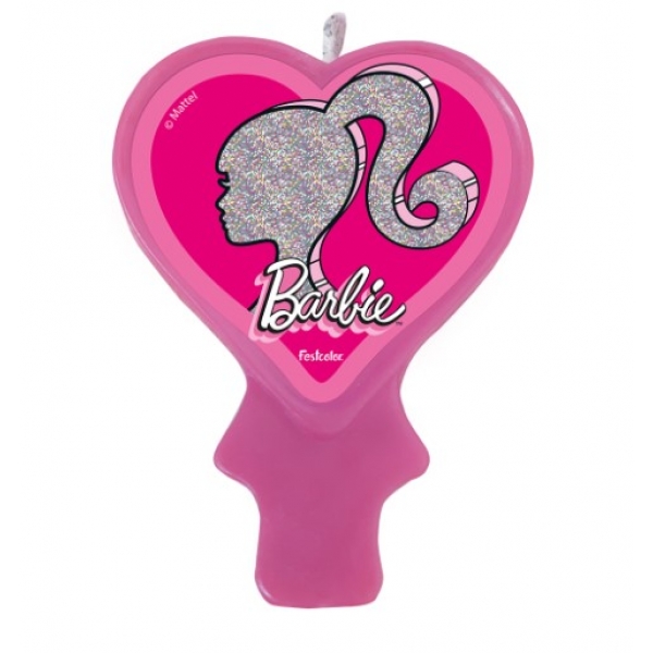 Vela Plana de Aniversário Barbie Festcolor - Tema Infantil