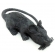 Rato de Borracha Preto Gala - Halloween