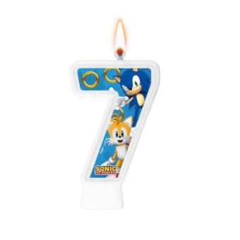 Vela Numeral Sonic Regina