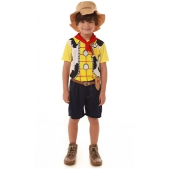 Fantasia Cowboy Woody Infantil Muvilê