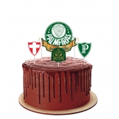 Topper Para Bolo Palmeiras c/4 Festcolor - Temas Variados