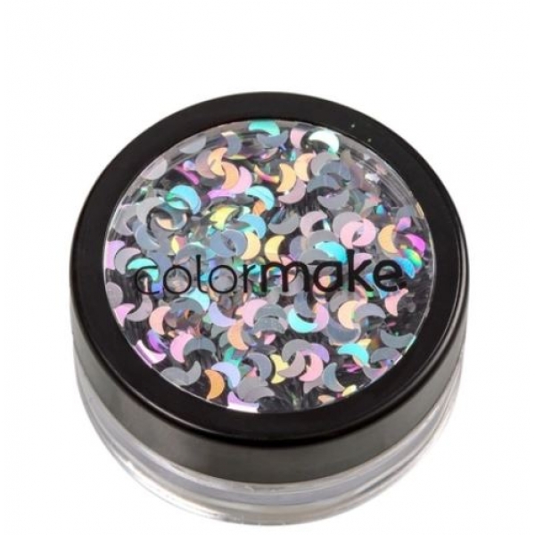 Glitter Formatos 2g Lua Prata Colormake - Maquiagem