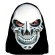 Máscara Látex Caveira Maquiavélica Spook - Máscaras