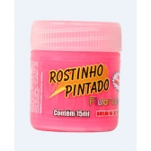 Tinta Facial Líquida 15ml Flúor Rosa Rostinho Pintado - Pintura Facial
