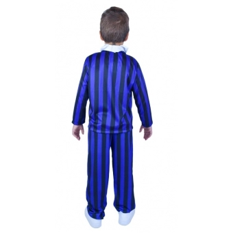 Fantasia Uniforme Roxo Halloween Infantil Muvilê