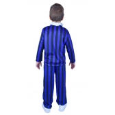 Fantasia Uniforme Roxo Halloween Infantil Muvilê - Fantasias Infantis