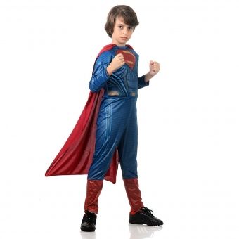Fantasia Super Homem Luxo Infantil Sulamericana