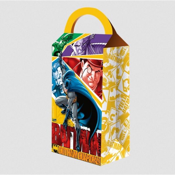 Caixa Surpresa Batman c/8 Festcolor - Temas Infantis