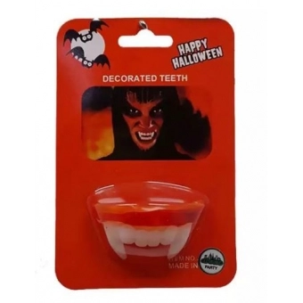 Dentadura de Vampiro Halloween