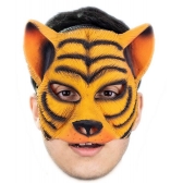 Máscara Látex Tigre Metade Spook - Máscaras