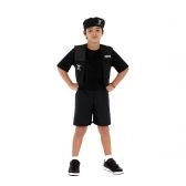 Fantasia Policial Tropa Curto Infantil Sulamericana - Infantis