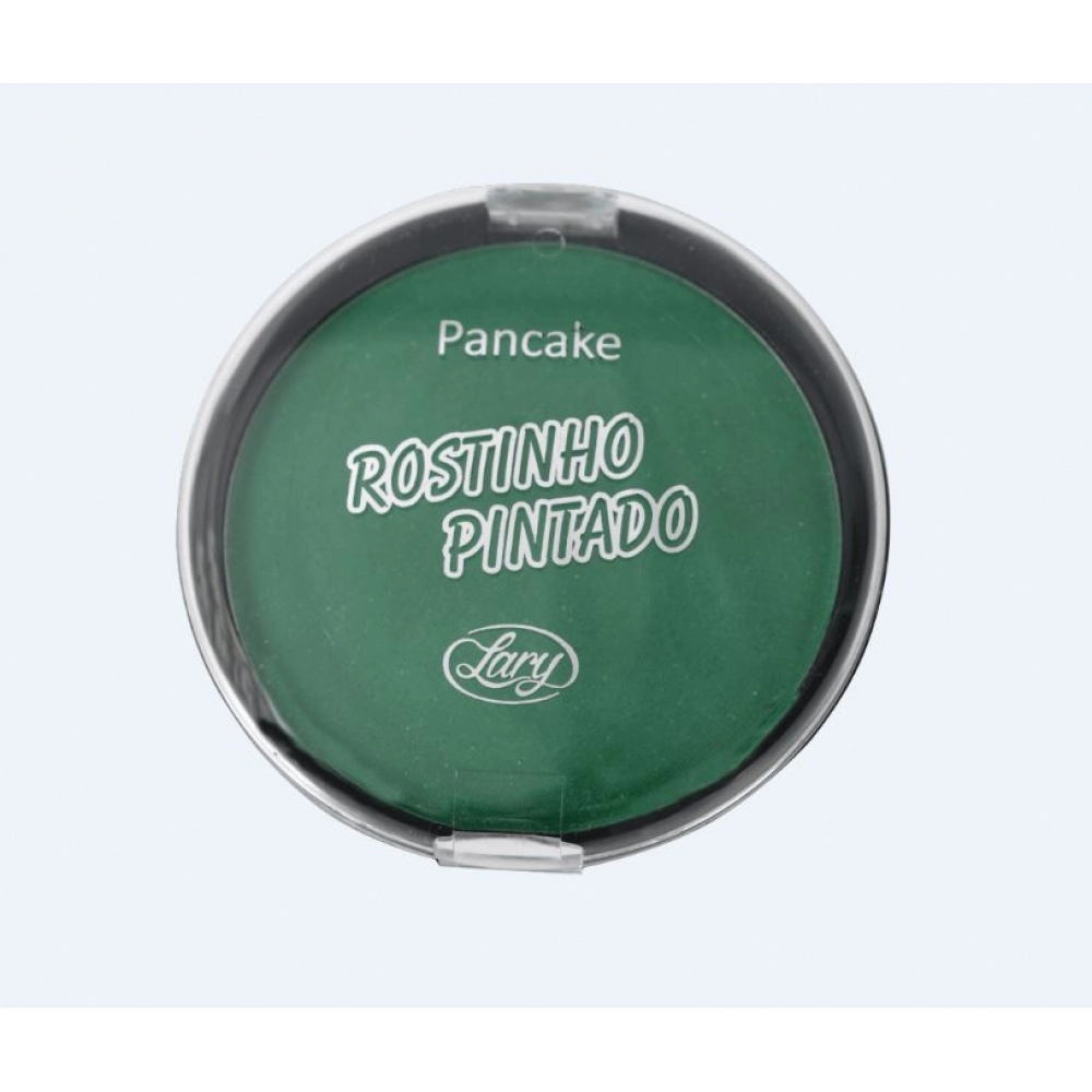 Pancake em Pó 10g Verde Rostinho Pintado - Maquiagem