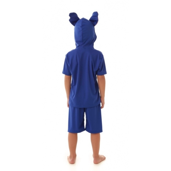 Fantasia Coala Azul Stitch Infantil Muvilê - Fantasias Infantis