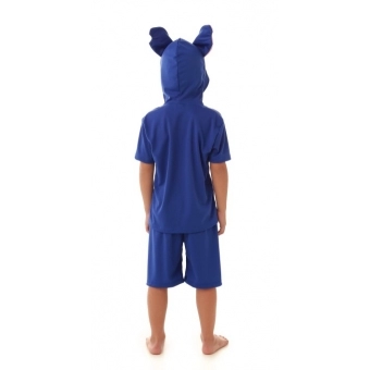 Fantasia Coala Azul Stitch Infantil Muvilê