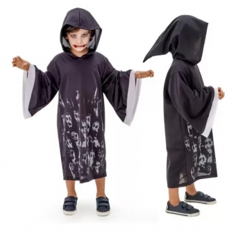 Fantasia Halloween Túnica Fantasma Infantil Anjo