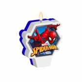 Vela de Aniversário Spider Man Animação Regina Festas - Temas Infantis