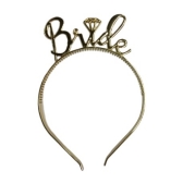 Tiara Bride Noiva Metalizada - Casamento