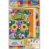 Kit Festa Junina Tradicional c/62 Festcolor - Festa Junina