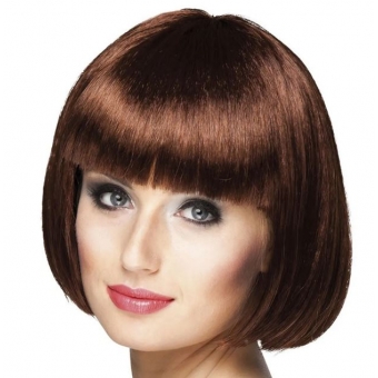 Peruca Sintética Chanel Castanha