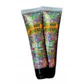 Gel Glitter Confete 30gr Rostinho Pintado - Carnaval
