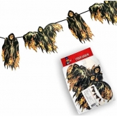 Faixa Halloween Fantasmas Flamejante Kaixote - Halloween