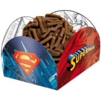 Porta Forminha Superman c/40 Festcolor