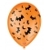 Balão Halloween Morcego Laranja c/25 Balões São Roque - Balões
