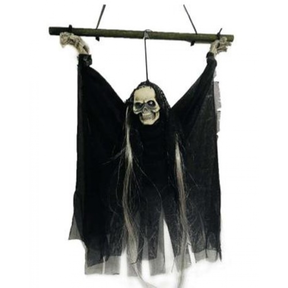 Boneca Bruxa Amarrada c/Luz e Som Halloween - Halloween