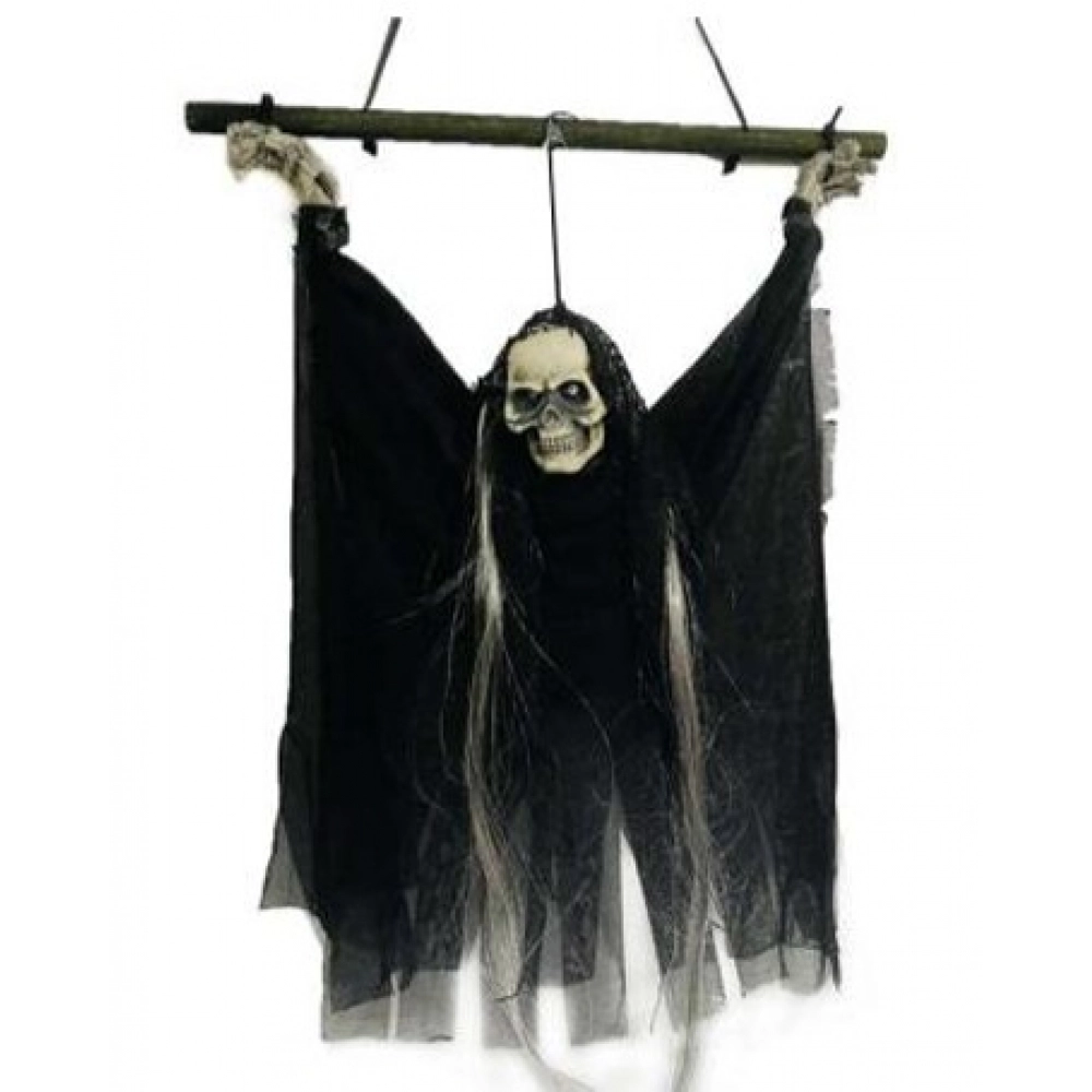 Boneca Bruxa Amarrada c/Luz e Som Halloween - Halloween