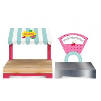 Kit Suporte Para Doces Quitandinha c/2 Cromus