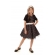 Fantasia Anos 60 Vestido Bolinhas c/ Bolero Infantil Muvilê - Fantasias Infantis