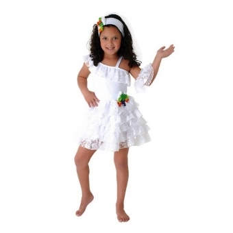 Fantasia Baianinha Infantil Sulamericana