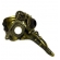 Máscara Steampunk Doutor Praga Com Engrenagem - Máscaras