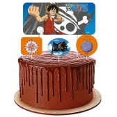 Topper Para Bolo One Piece c/4 Festcolor - Temas Infantis