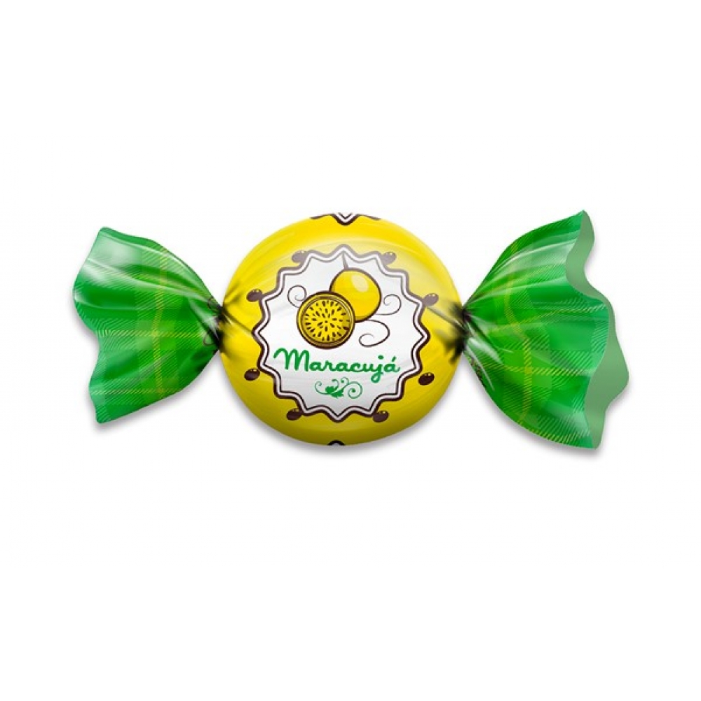 Papel Para Trufa Sabor Maracujá c/50 Luckyfest - Confeitaria