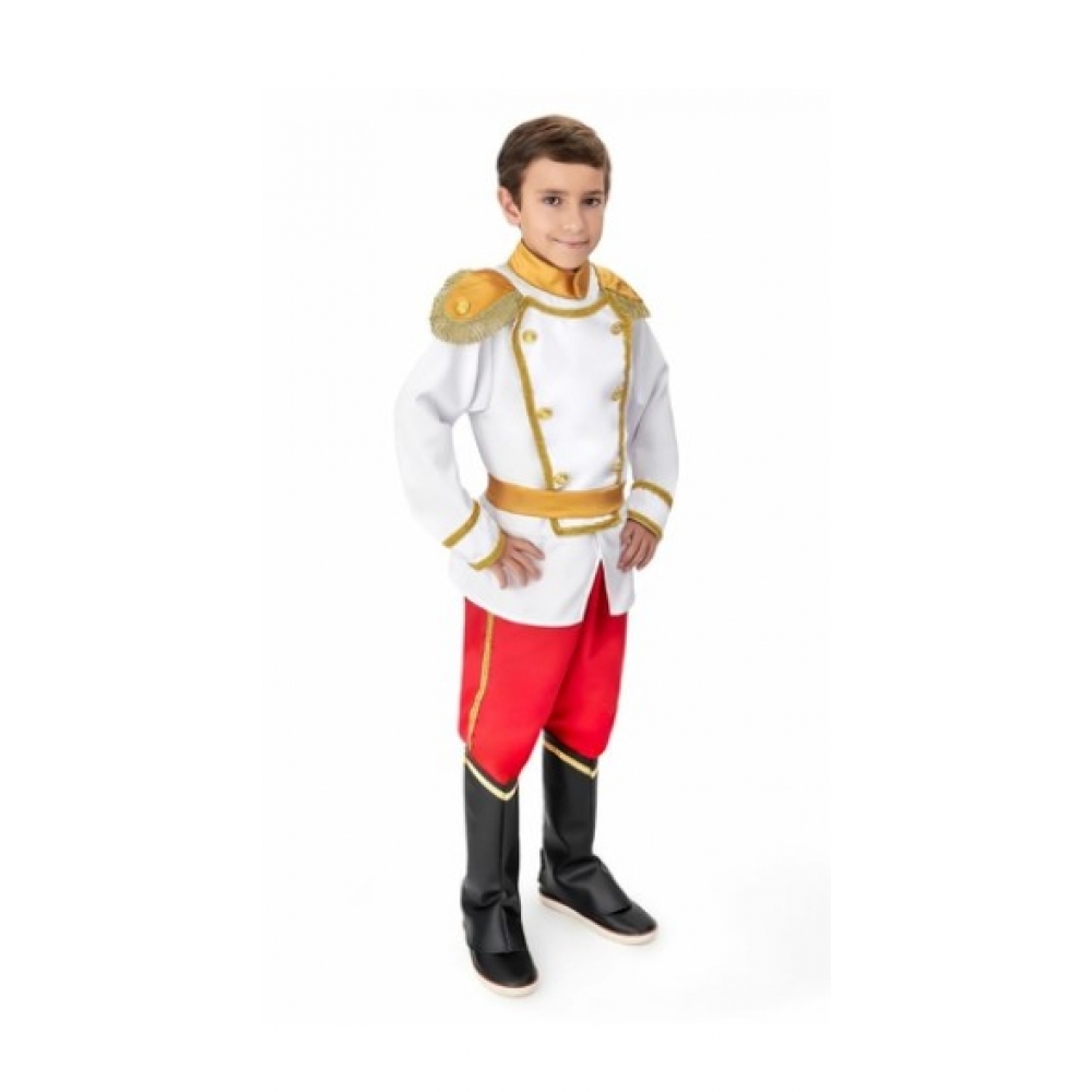 Fantasia Príncipe Willian Infantil Rei Eli Ana - Fantasias Infantis