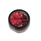Glitter Formatos 2g Coração Vermelho Colormake - Maquiagem