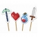Picks Decorativos Mini Pixels c/4 Junco - Temas Infantis