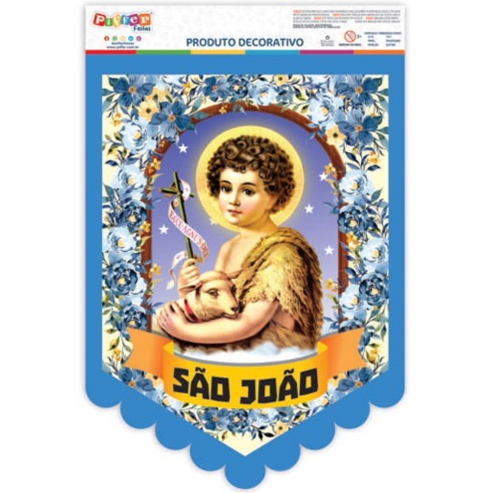 Painel Estandarte São João Piffer - Festa Junina